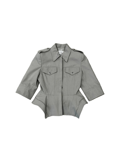 Alexander McQueen Military Peplum Jacket