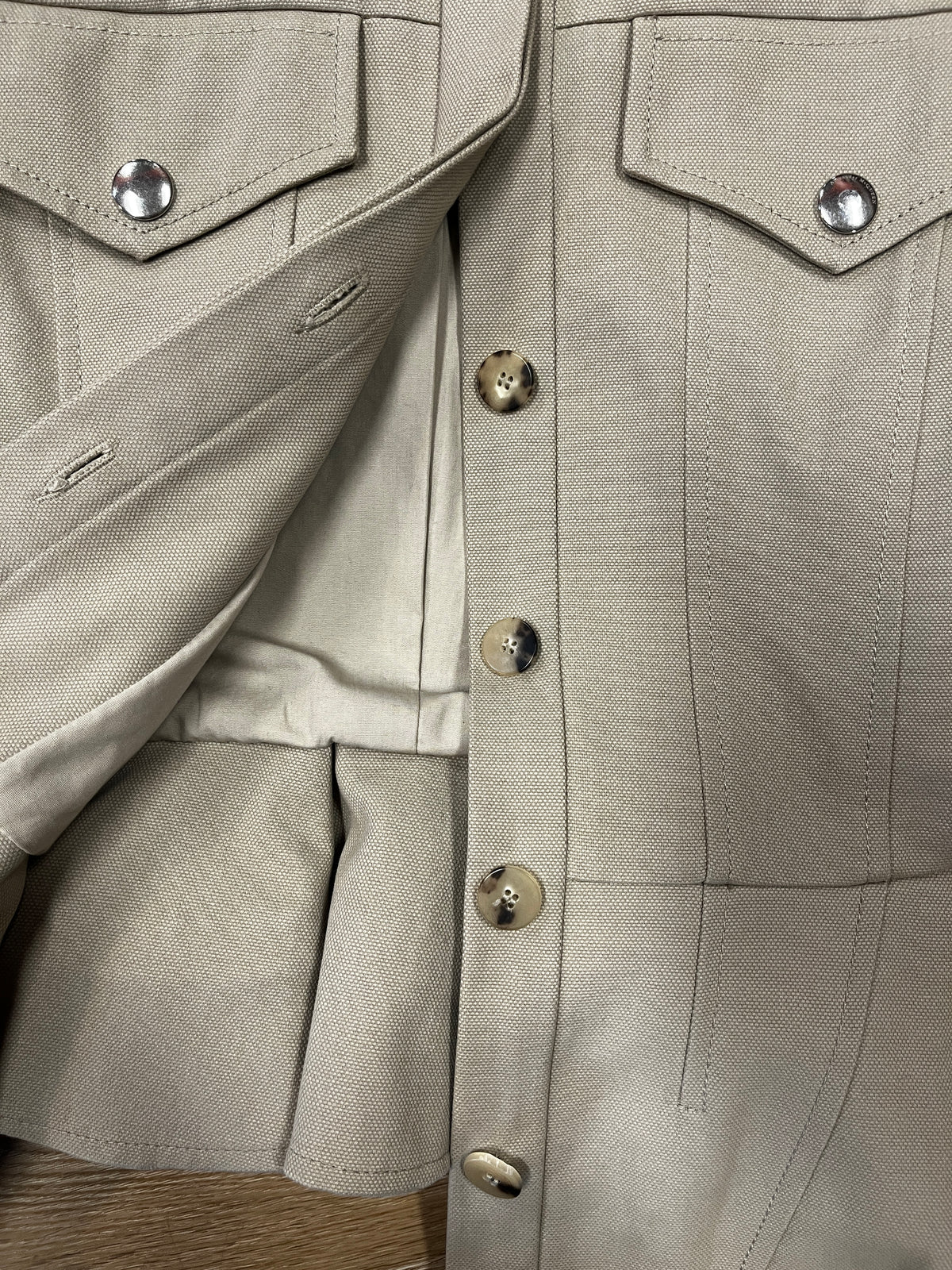 Alexander McQueen Military Peplum Jacket