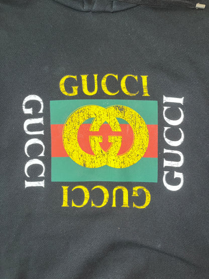 Gucci Vintage Logo Print Hoodie