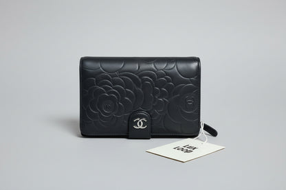 Chanel Camellia Bi-Fold Wallet