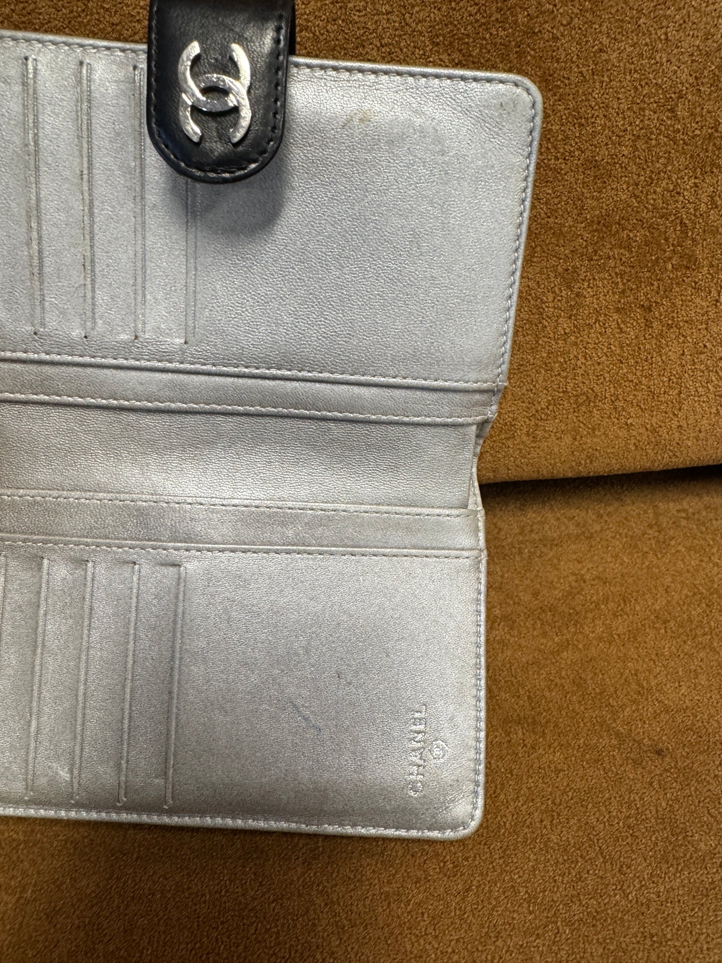 Chanel Camellia Bi-Fold Wallet