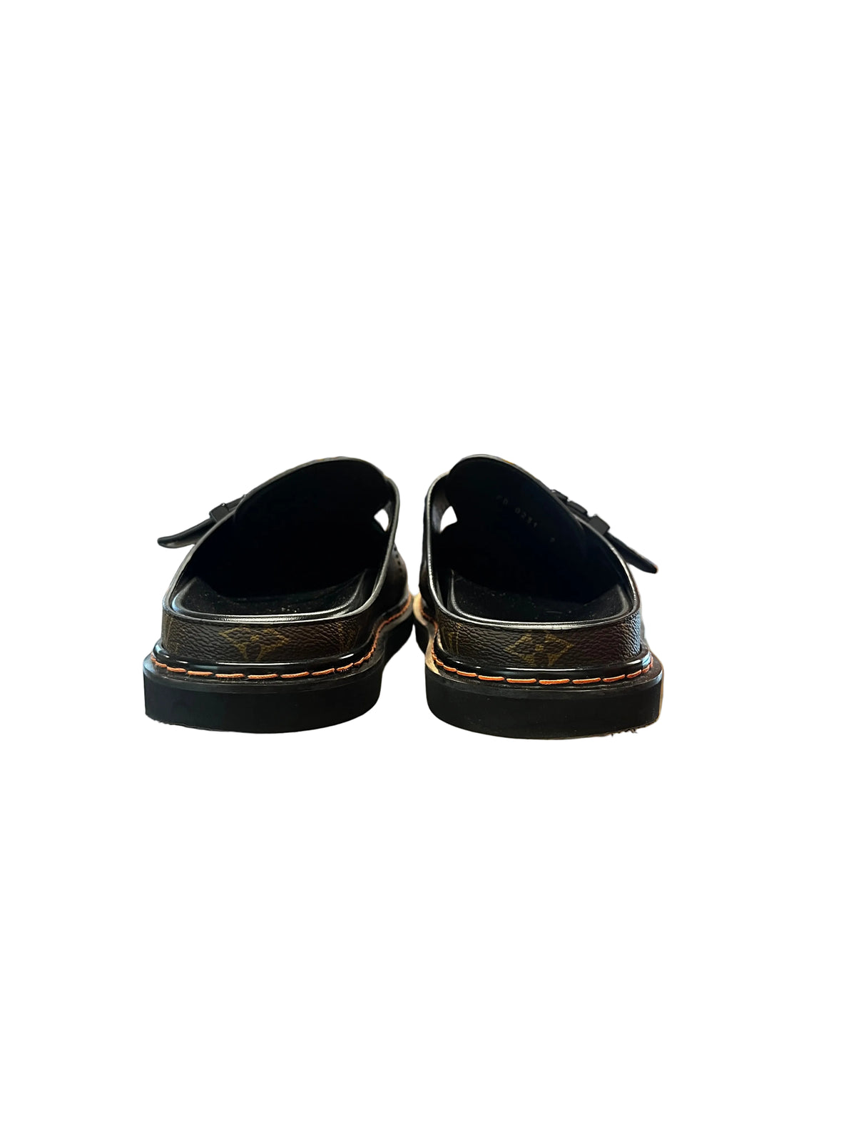 Louis Vuitton Monogram Buckle Mule