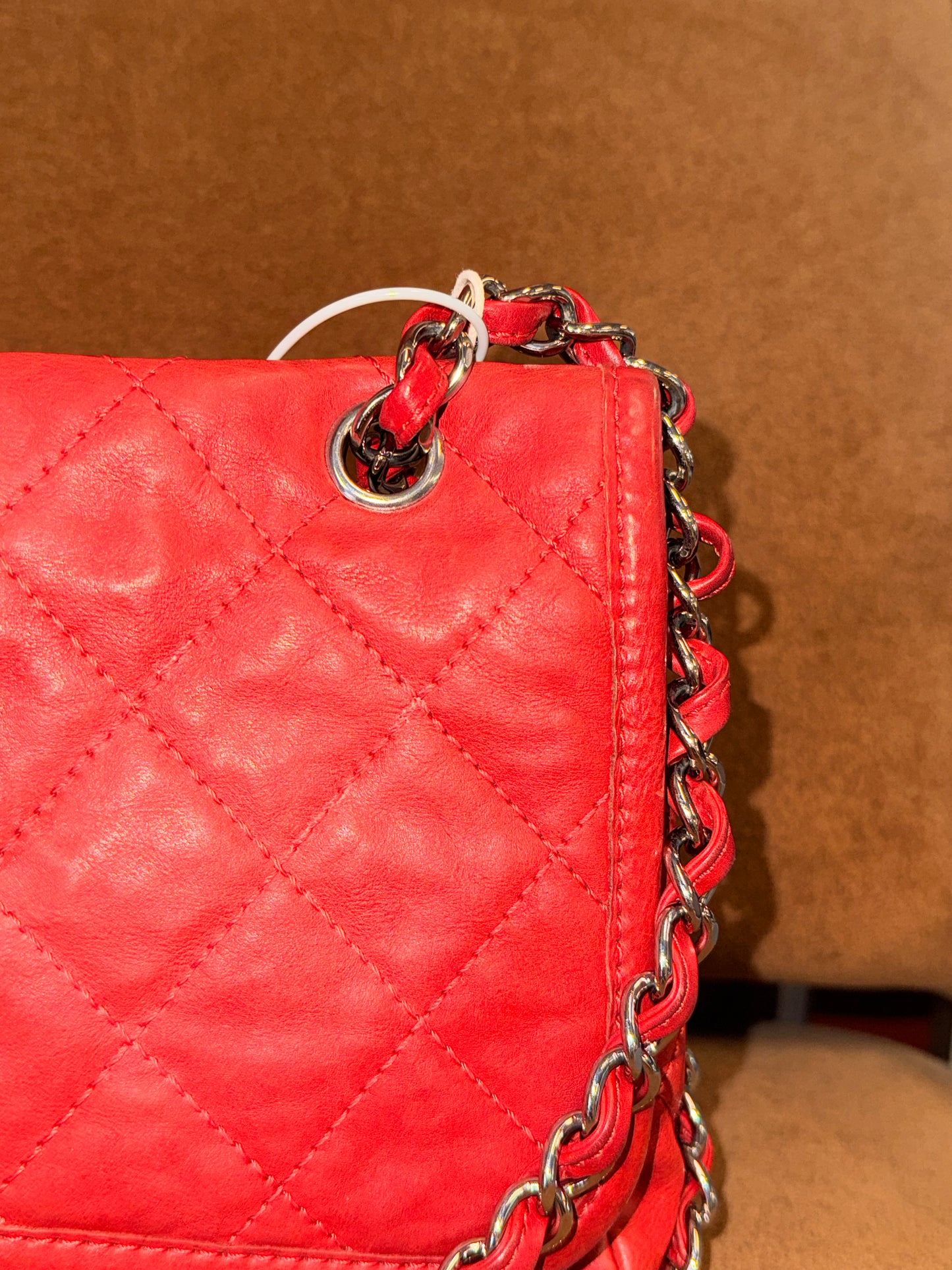 Natural Beauty Flap bag in Red Leather