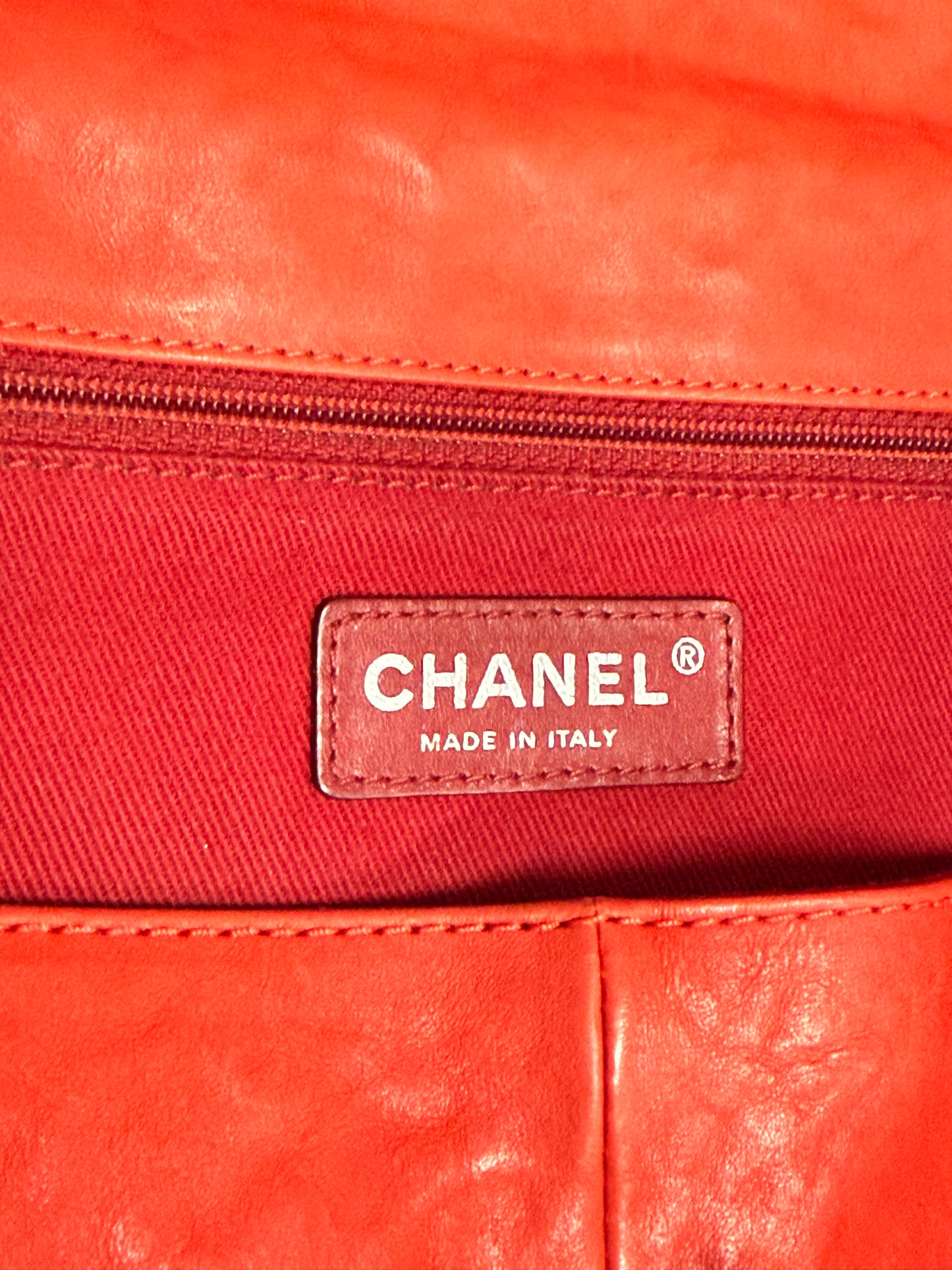 Natural Beauty Flap bag in Red Leather