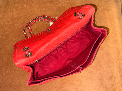 Natural Beauty Flap bag in Red Leather