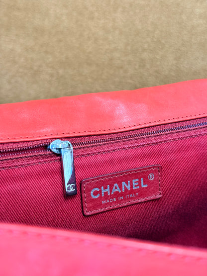 Natural Beauty Flap bag in Red Leather