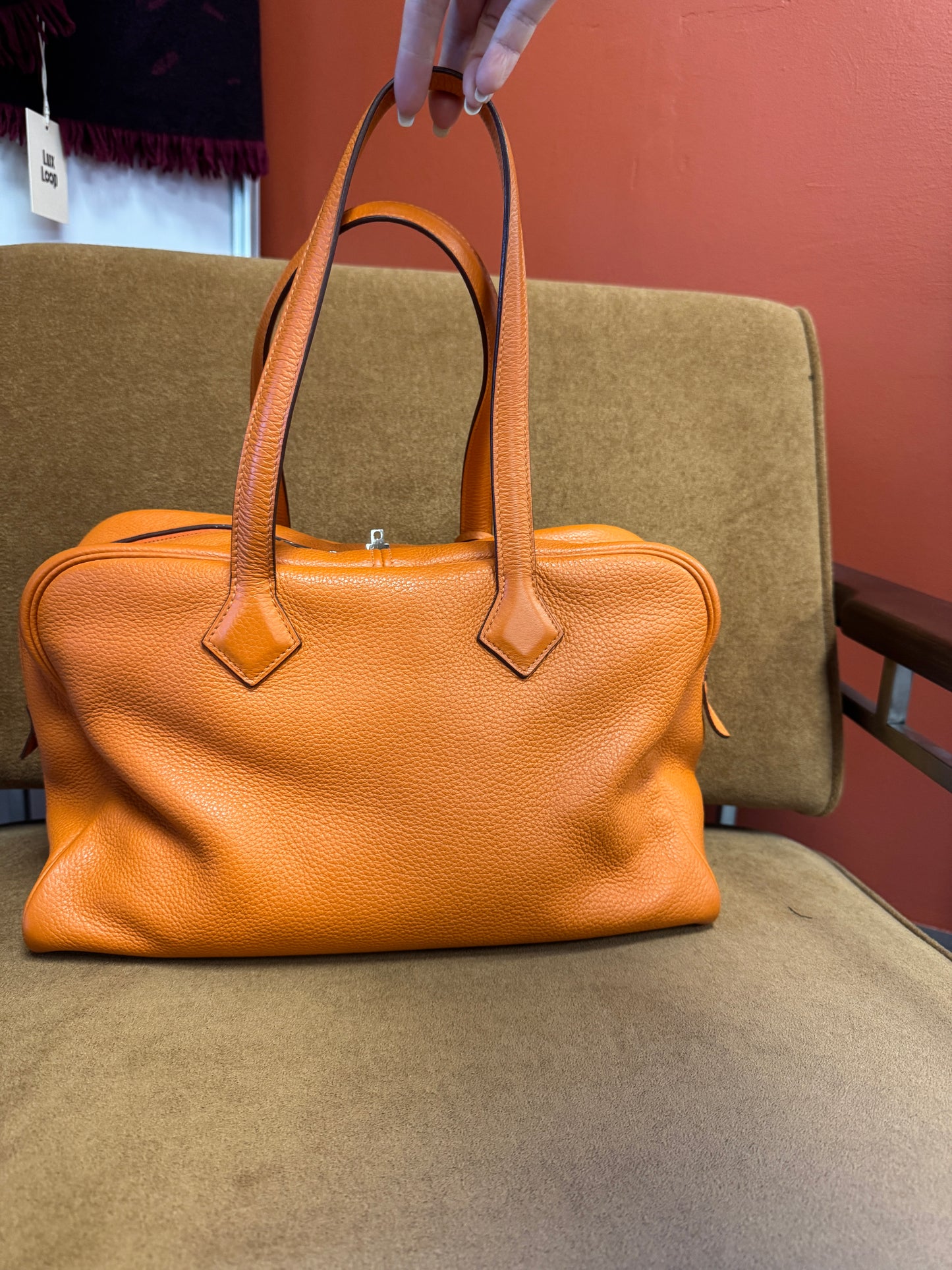 Hermès Victoria II Fourre-Tout 35 Bag