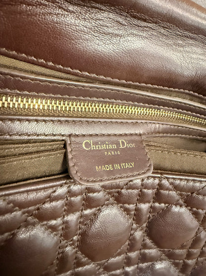 Christian Dior Miss Dior Shoulder Bag in Dark Brown