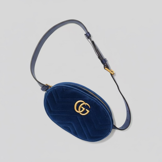 Marmont Velvet Belt Bag in