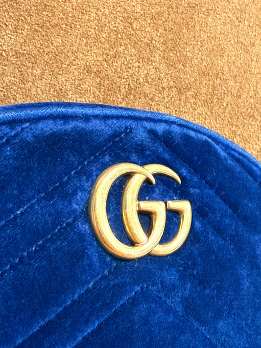 Marmont Velvet Belt Bag in