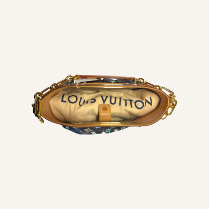 Louis Vuitton Judy MM bag in black Monogram Multicolored canvas