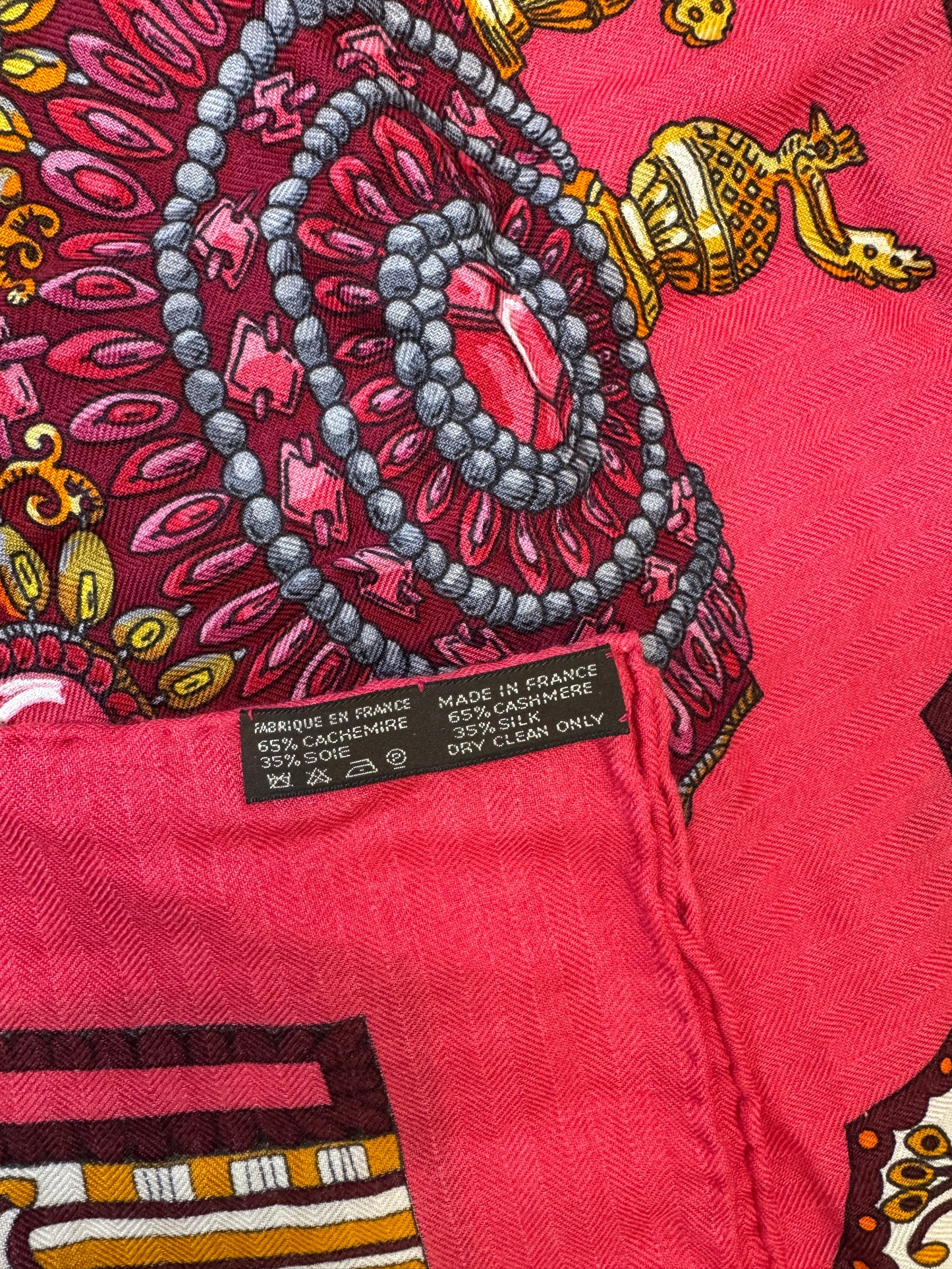 Hermès "La Danse du Cheval Marwari" Silk Scarf