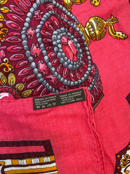 Hermès "La Danse du Cheval Marwari" Silk Scarf