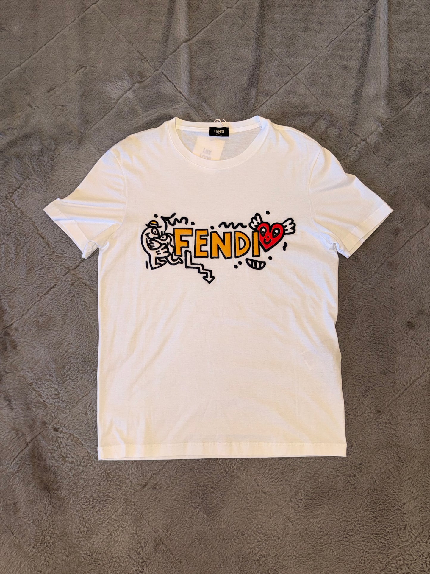 FW20 Limited Edition Mr Doodle Series White T-Shirt