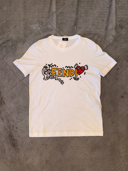 FW20 Limited Edition Mr Doodle Series White T-Shirt