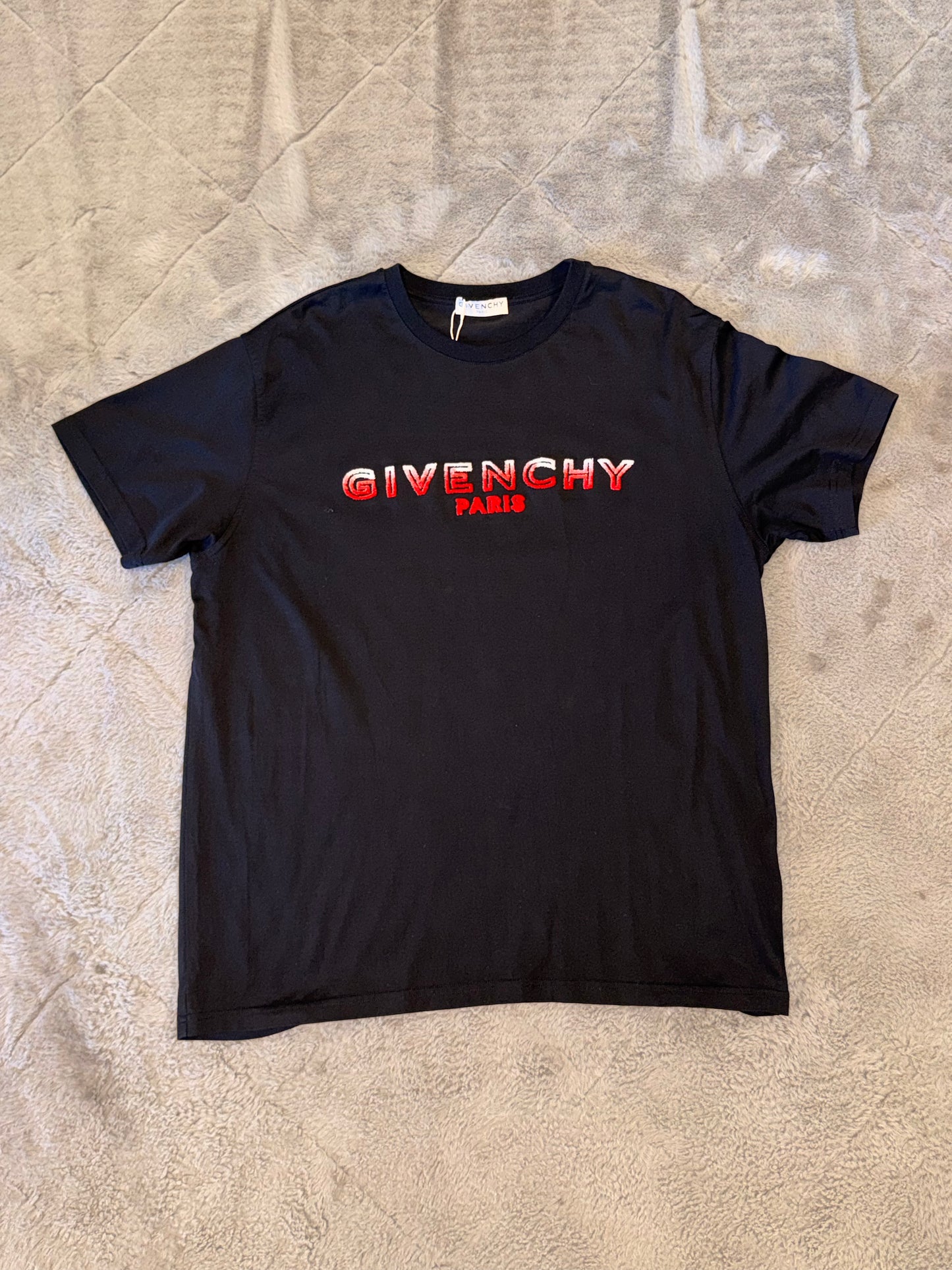 Givenchy Embroidered Paris signature t-shirt
