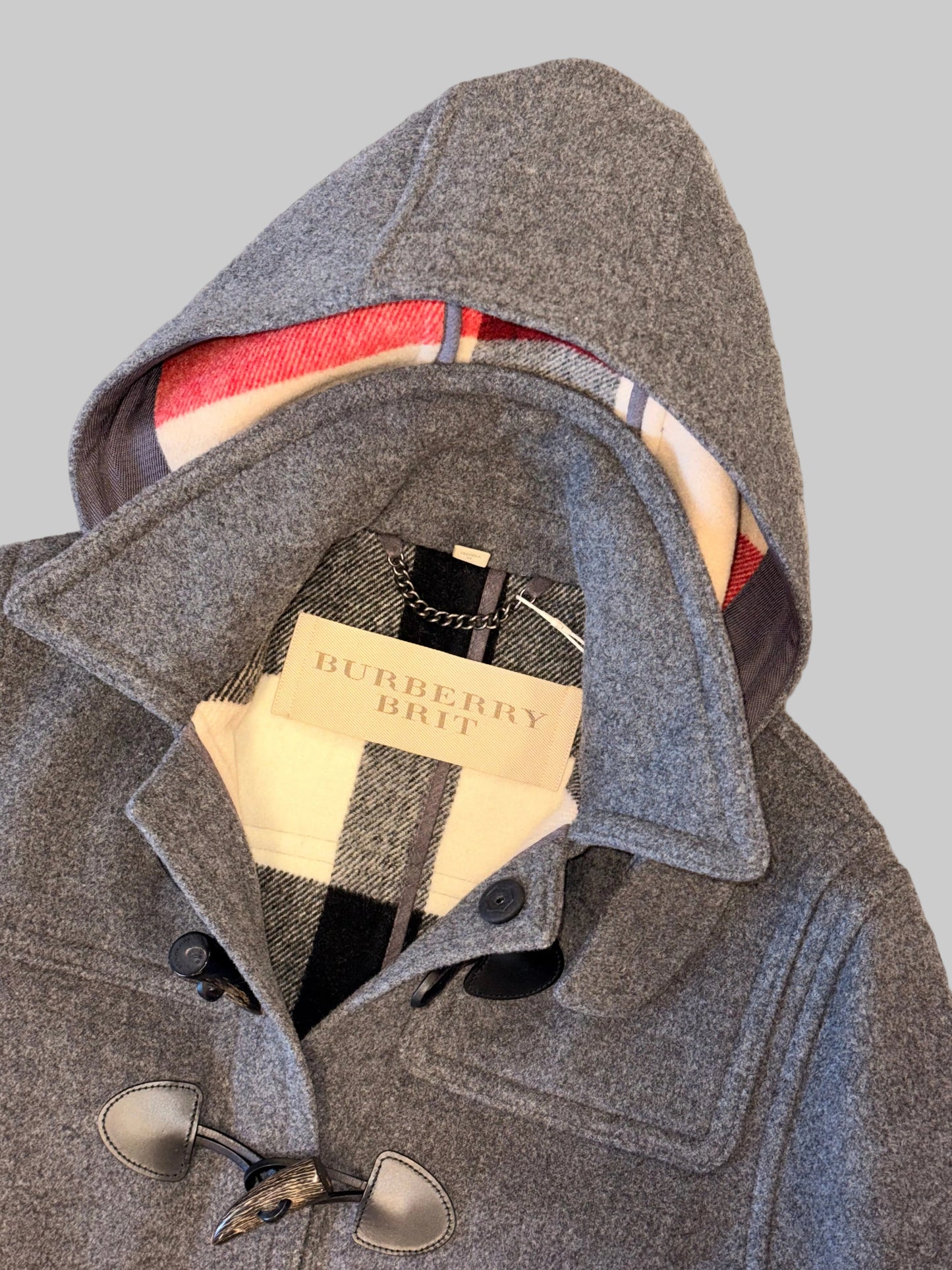 Burberry Brit Wool Duffle Coat