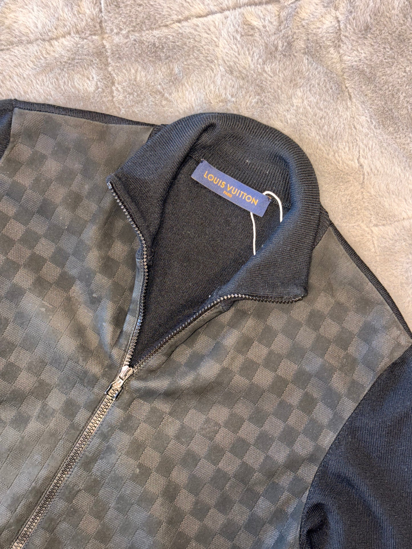 Louis Vuitton Damier Knit Hybrid Jacket