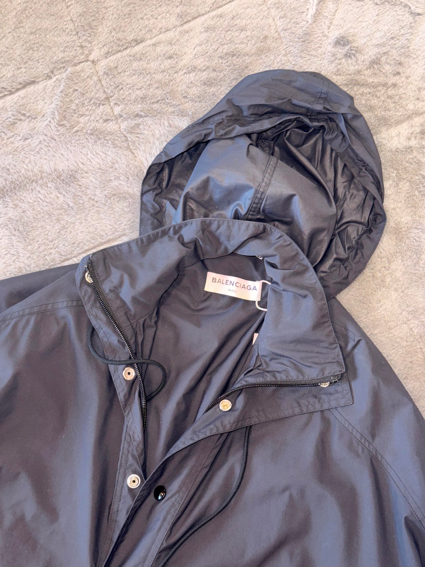 Balenciaga Oversized Logo Windbreaker