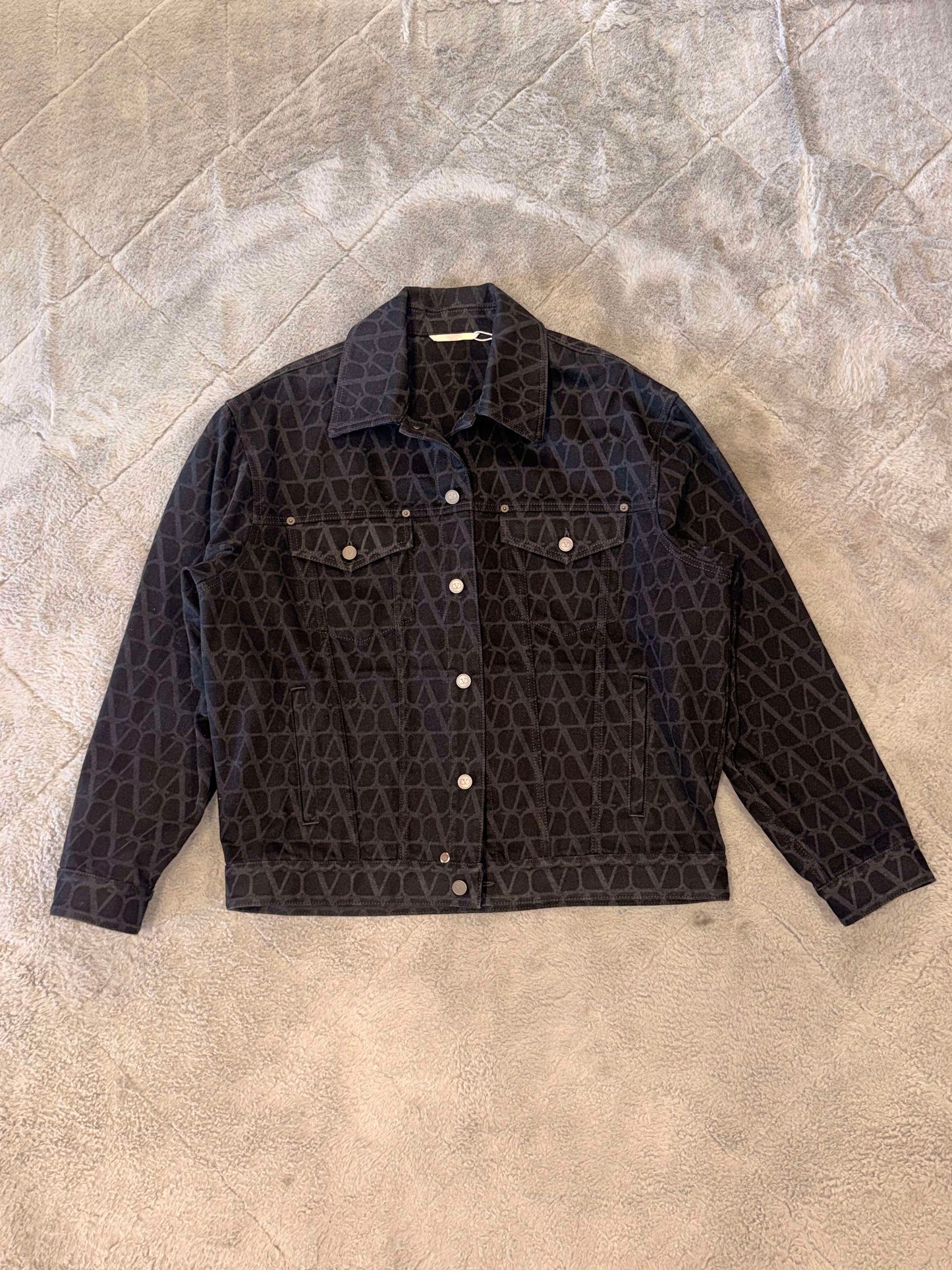 Valentino Garavani Monogram Denim Jacket