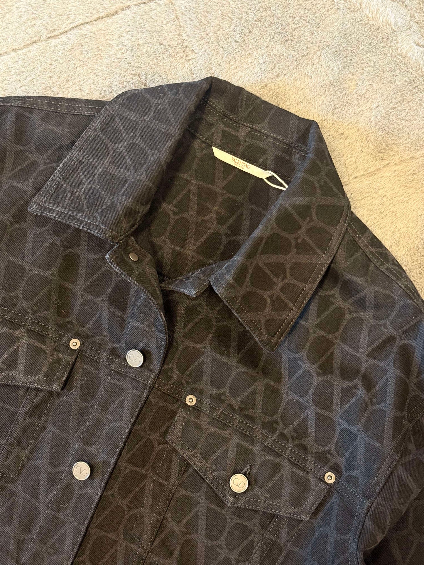 Valentino Garavani Monogram Denim Jacket