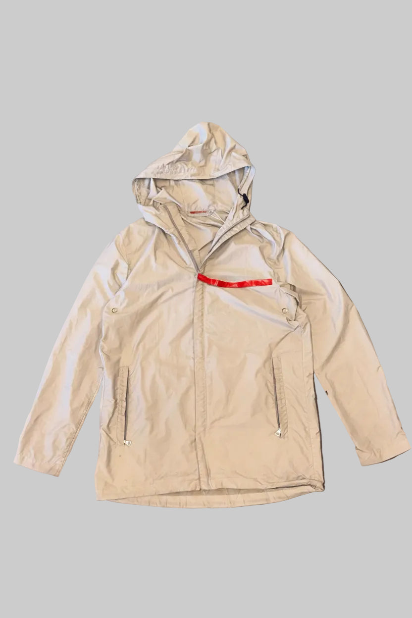 Prada Linea Rossa Technical Hooded Jacket