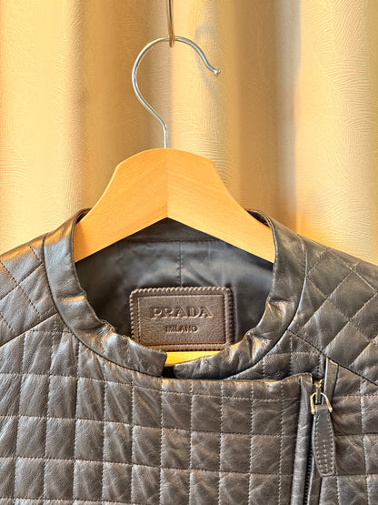 Prada Quilted Leather Jacket