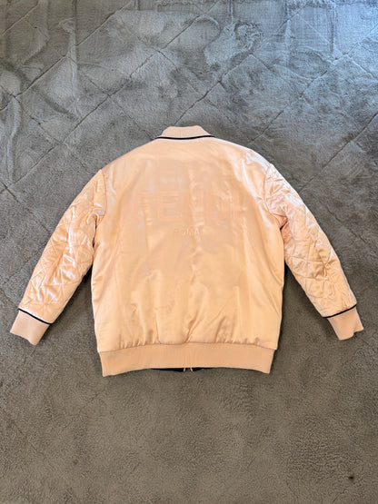 Fendi Reversible Silk Bomber Jacket