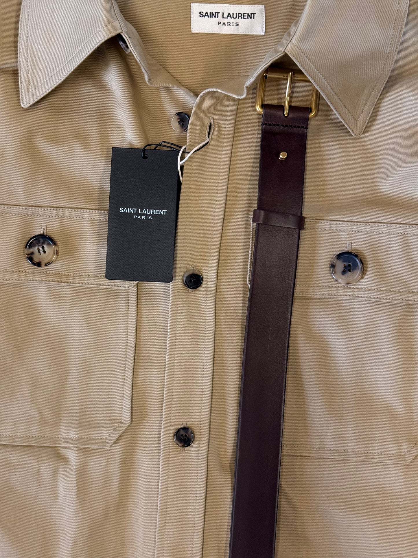 Saint Laurent Saharienne Shirt