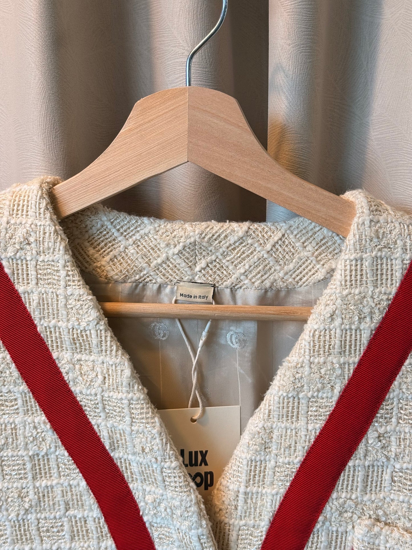 Gucci Tweed Jacket with Interlocking G
