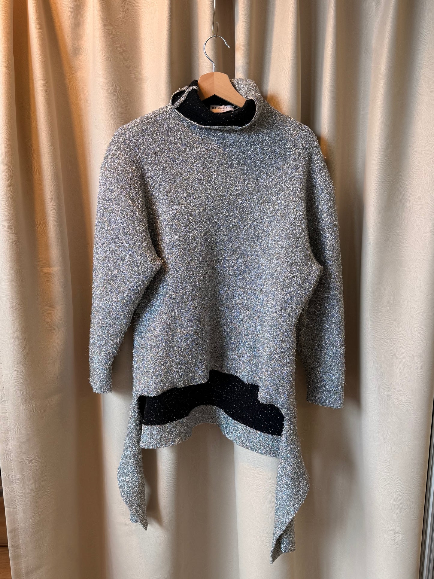 Balenciaga Metallic Turtleneck