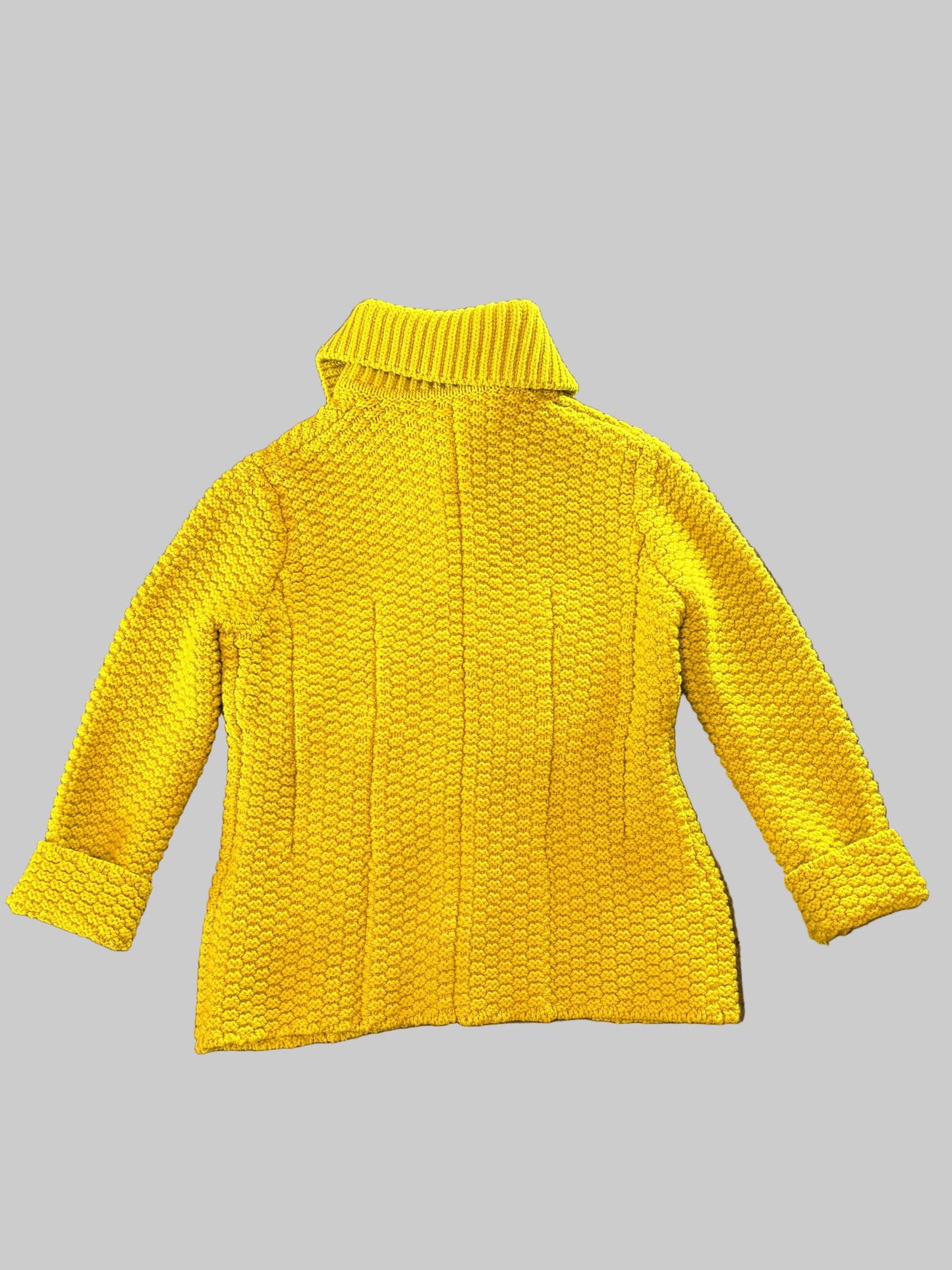 Bottega Veneta Chunky Knit Cardigan Jacket — Size Small