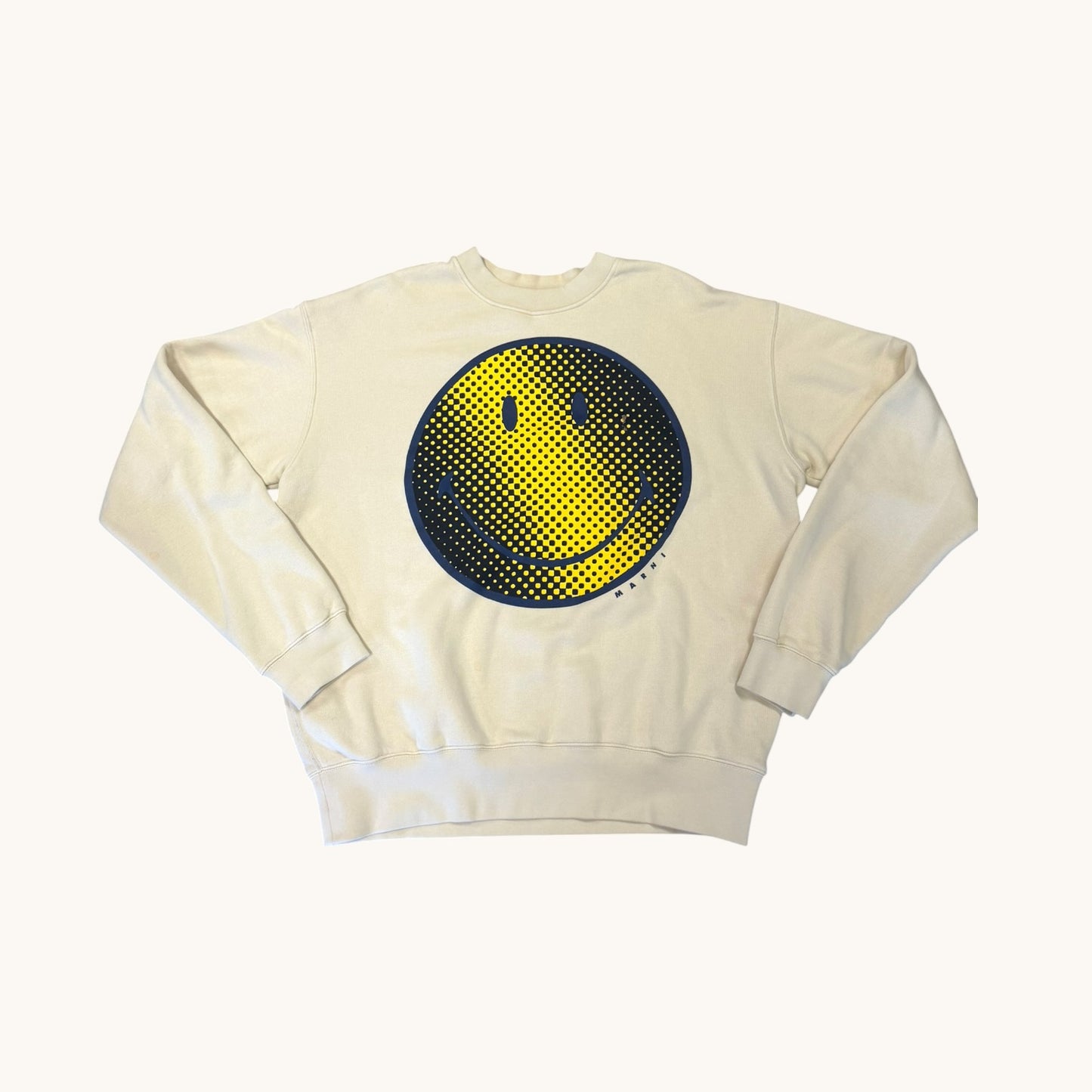 Marni Smiley Face Print Sweatshirt