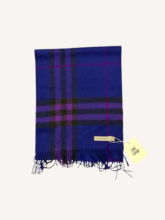 Burberry Classic Check Cashmere Scarf