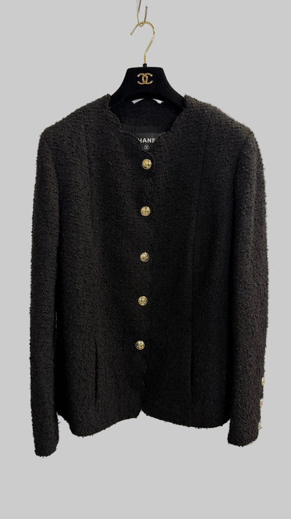 Chanel Black Tweed Jacket