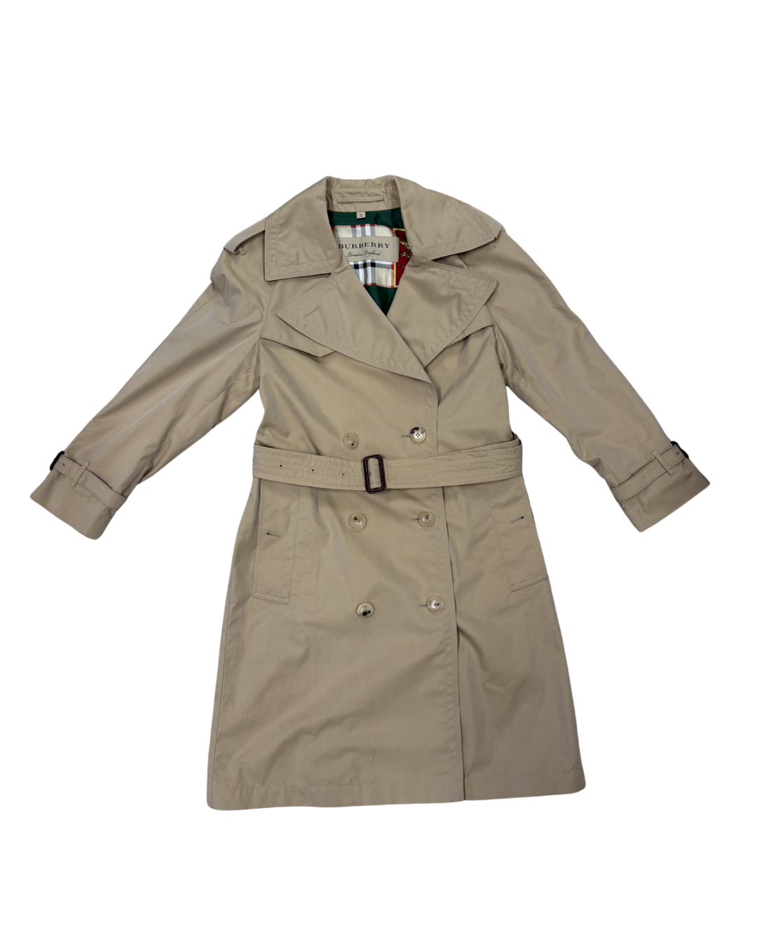 Burberry Double-Breasted Trench Coat (Classic Style)