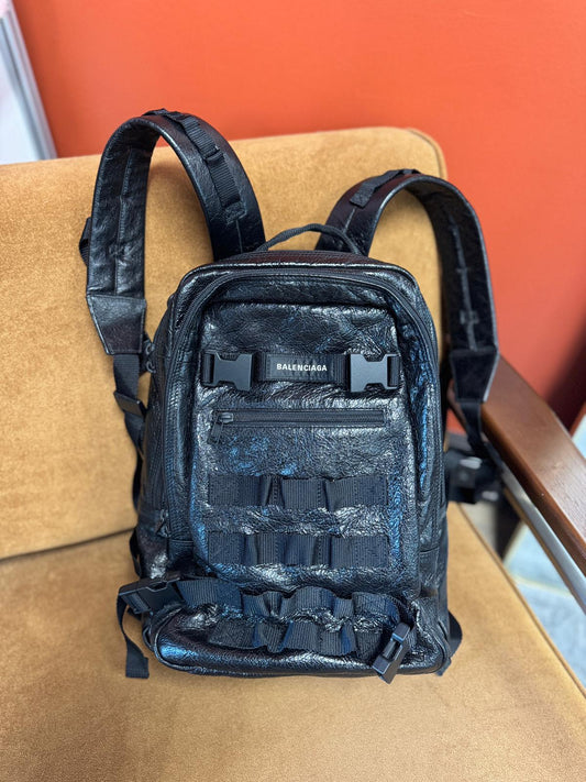 Balenciaga Army Small Multi-carry backpack in black