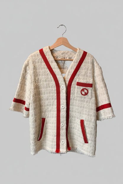 Gucci Tweed Jacket with Interlocking G